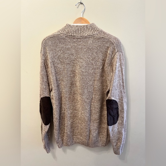 Chaps men’s brown knit sweater - L - Picture 3 of 6